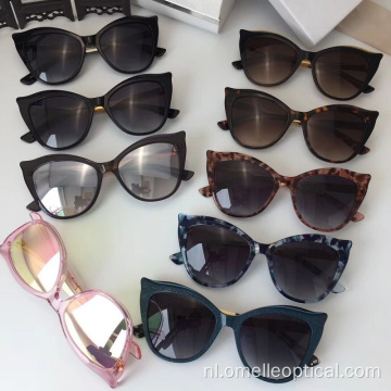 UV-beschermde Cat Eye-zonnebril voor dames